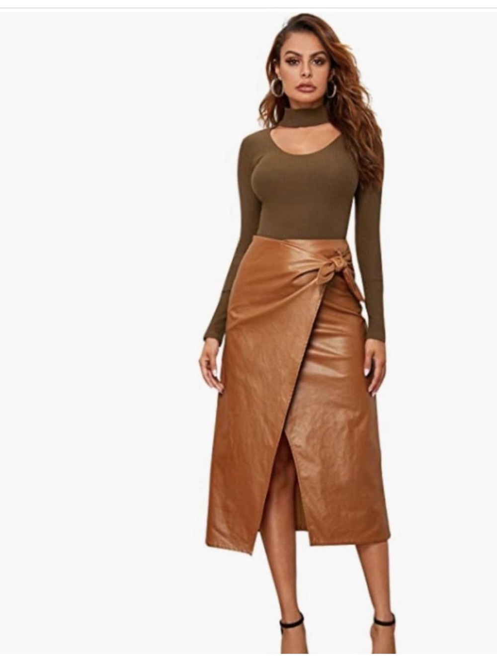 💫🚀✅FOREVER 21 faux leather skirt